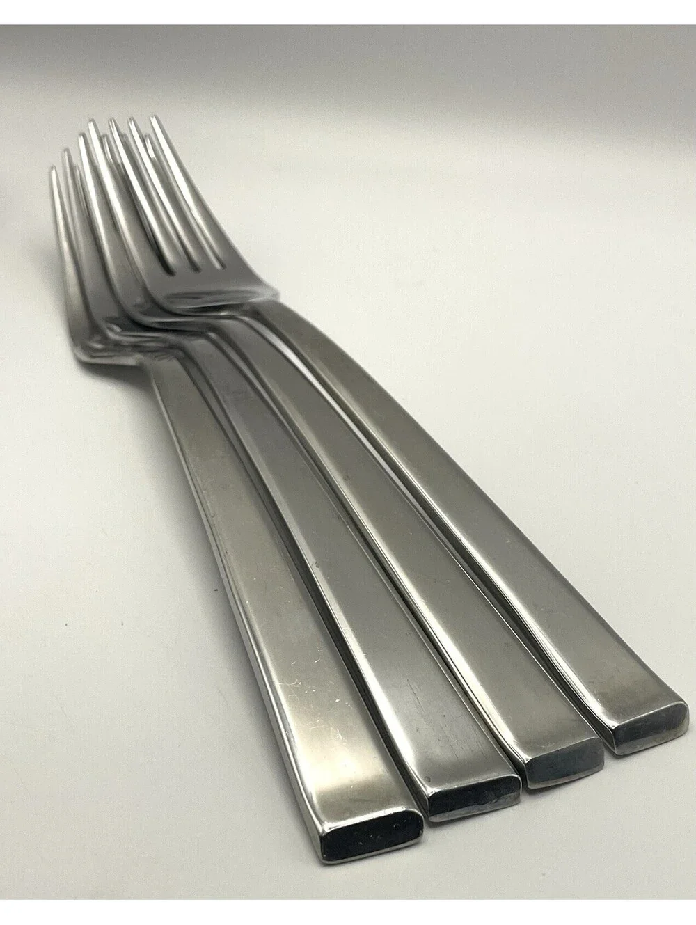 (4) Dansk MERIDIAN Stainless 18/10 China Dinner Fork Lot ~ 8 3/8”